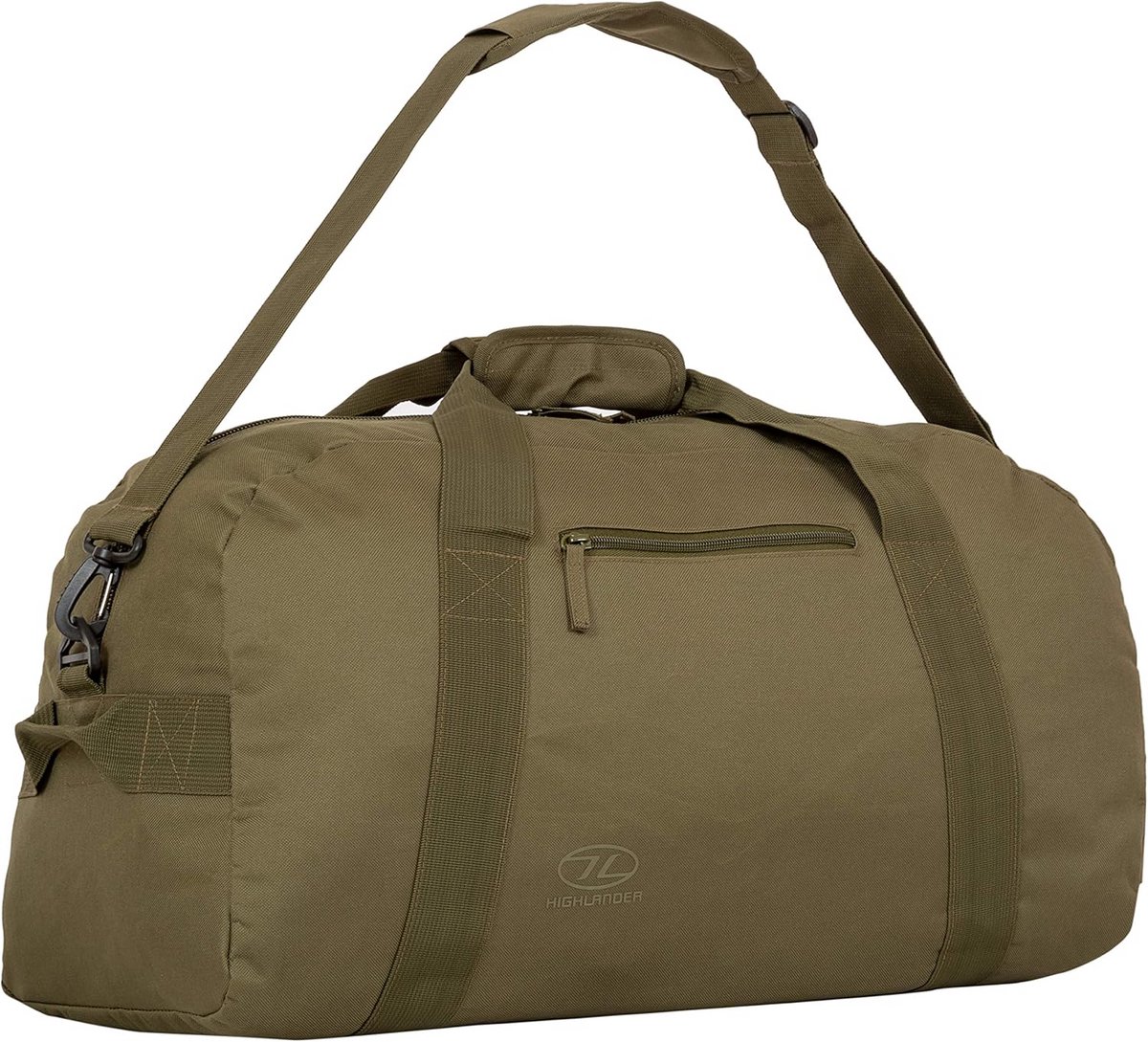 Robuuste cargo bag 45 liter - ideale canvas tas voor reizen en sport