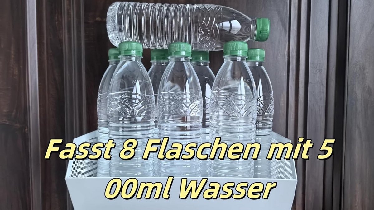 Extra Large Magnetic Hanging Rack voor Koelkast en Keukenorganisatie - Sterk Draagvermogen - Anti-Druppel en Koolstofstaal (Zwart)
