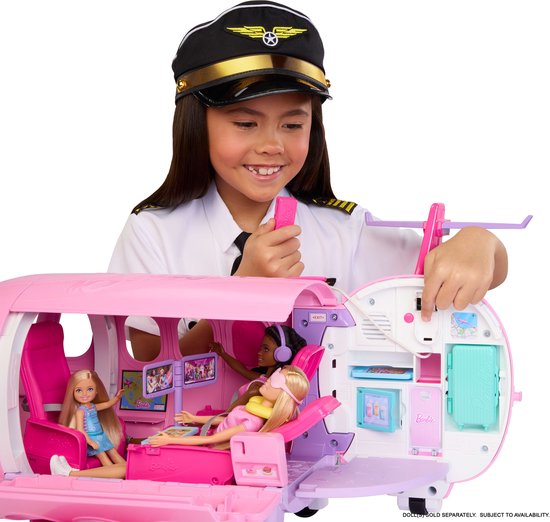 Barbie Droomland Droomvliegtuig - Met werkende microfoonfunctie en geluid — afbeelding 5
