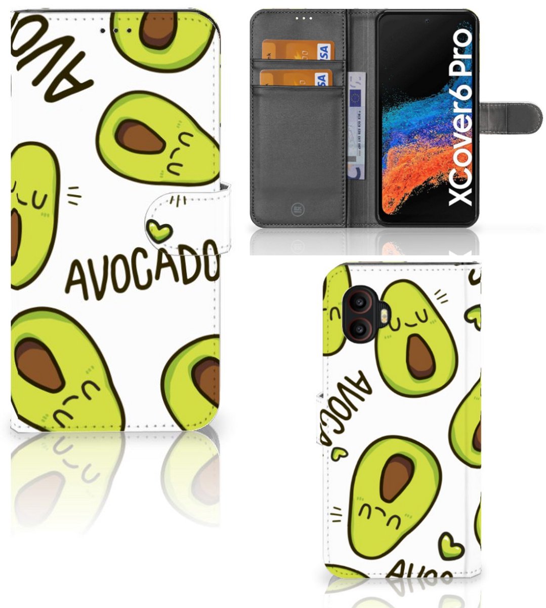 Samsung Galaxy Xcover 6 Pro Leuk Hoesje Avocado Singing