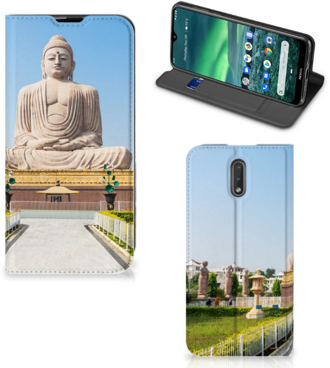 Nokia 2.3 Book Cover Boeddha