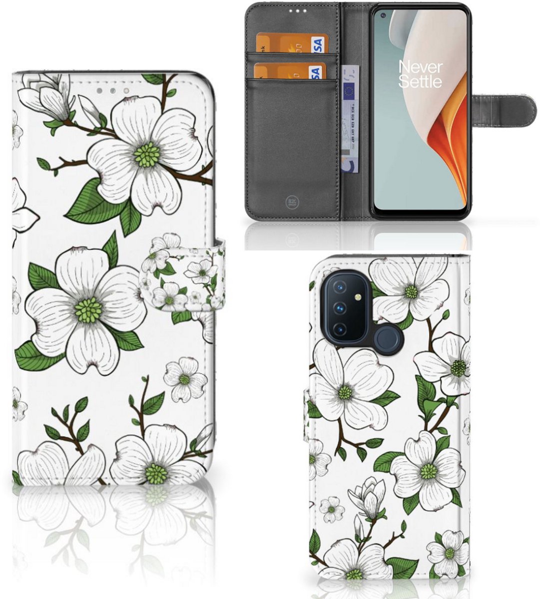 OnePlus Nord N100 Hoesje Dogwood Flowers