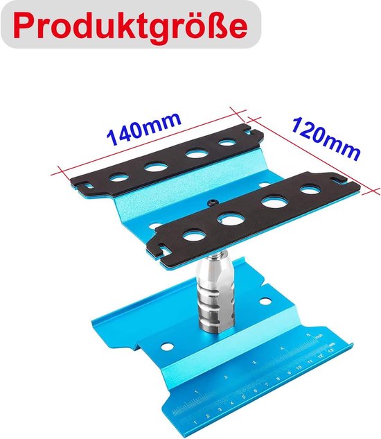 Aluminium RC Auto Reparatiestand met 360 Graden Rotatie — afbeelding 3