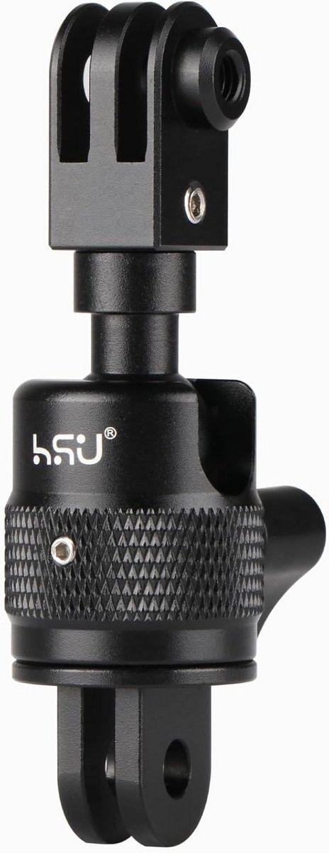 360 Graden Adapter voor Actiecamera's - Aluminium Verlengarm Houder
