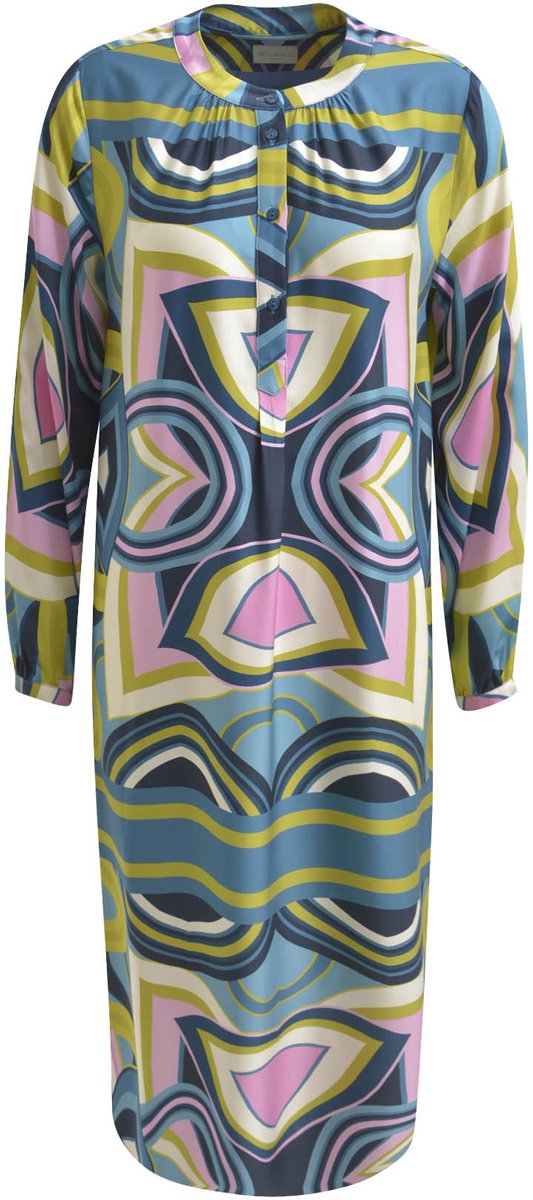 Milano Italy - blouse jurk met motief - maat 36