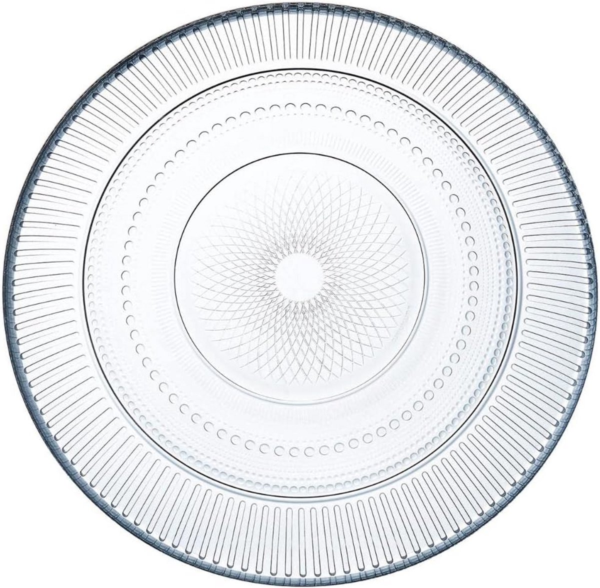 Transparante Stapelschaal 20 cm - 850 ml - Glas - Perfect voor dagelijks gebruik
