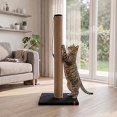 Krabpaal - Krabpaal voor Katten - Krabpaal voor Grote Katten - Krabpalen - 90 cm - Antraciet