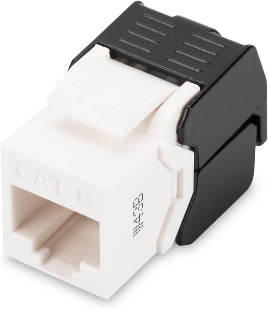 Keystone-module Cat-6 Onafgeschermd - RJ45-bus - 250 MHz - Montage ...