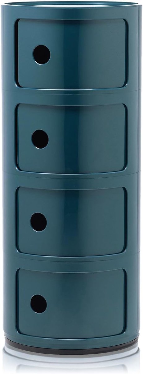 Opbergruimte Standaard - Blauw - 32 X 32 X 77 cm