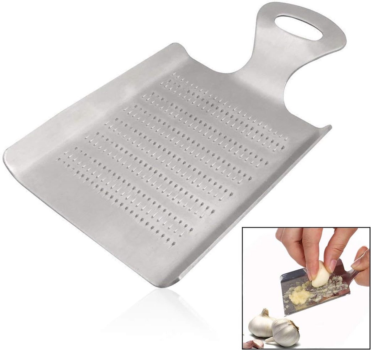 Roestvrij Stalen Gember en Knoflook Rasp - Keuken Rasp voor Fruit en Groente
