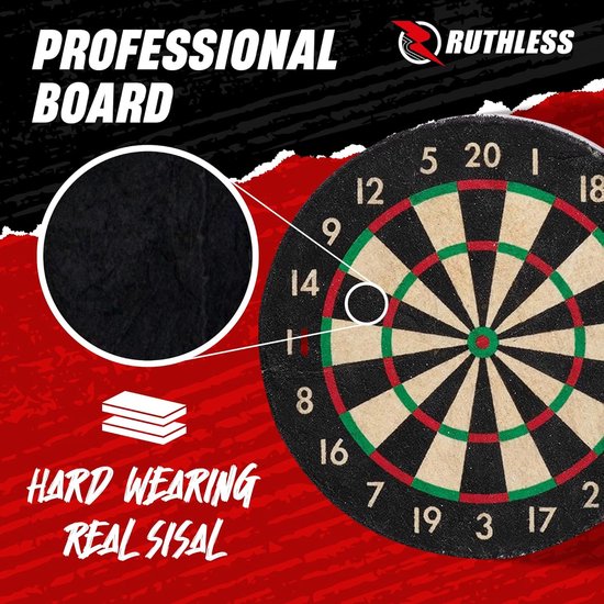 Mini dartbordset voor thuis en op kantoor - Inclusief mini-dartpijlen met stalen punt van mini — afbeelding 5