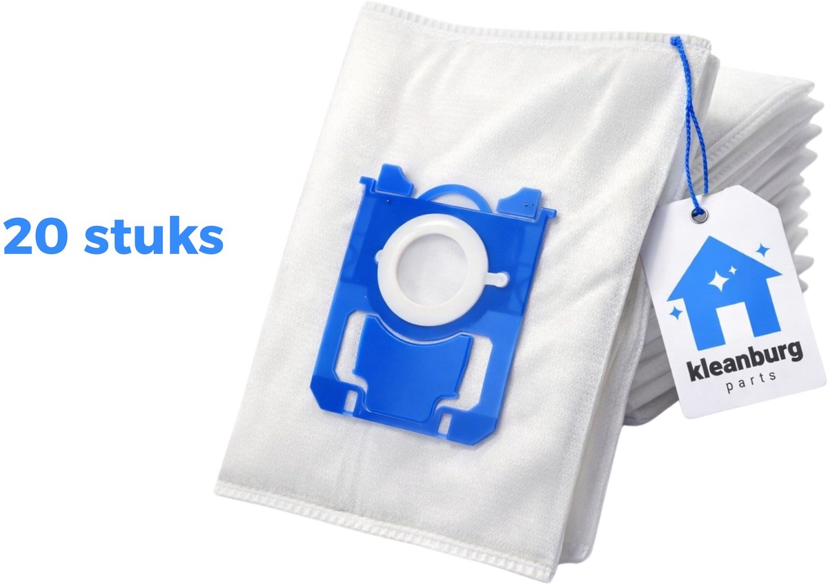 Kleanburg® - Stofzuigerzakken - Geschikt voor Electrolux PowerForce - 20 stuks