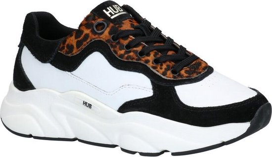 Hub Rock Zwart/Witte Sneakers Dames 42 | Bestel nu!