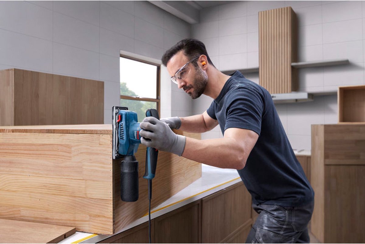 Bosch Professional GSS 20-18 A – vibrerende schuurmachine – 200 W – foto 6