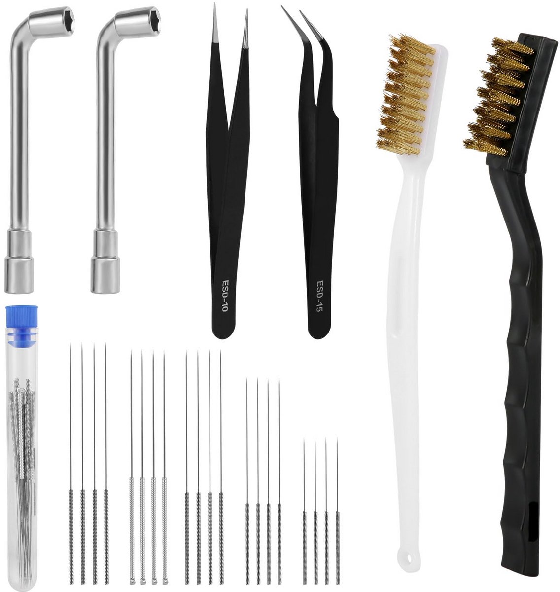 3D-Printer Mondstukreinigingsset met 26 Accessoires