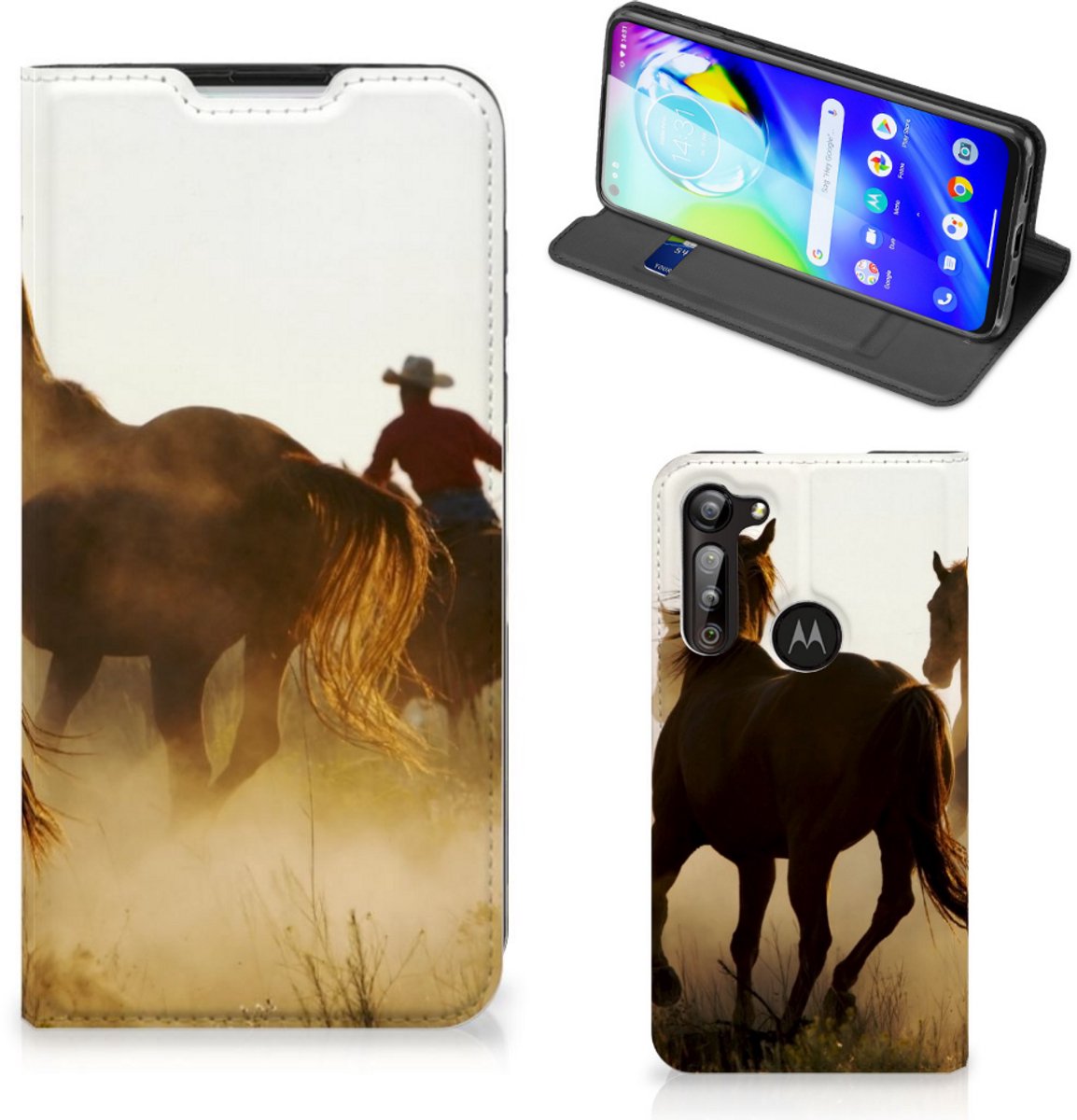 Motorola Moto G8 Power Hoesje maken Design Cowboy