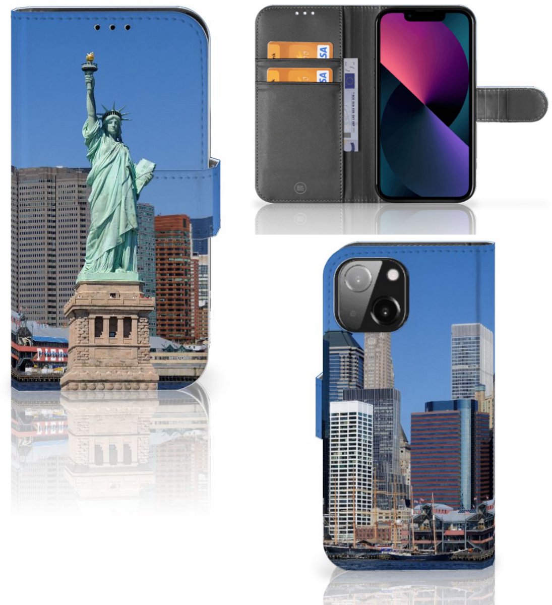 iPhone 13 Mini Flip Cover Vrijheidsbeeld