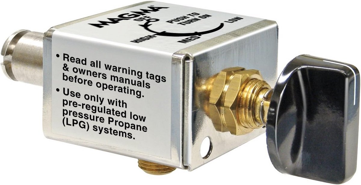 LPG Lage Drukregelklep voor Gasgrills - Type 3, Gemiddelde Output, One Size