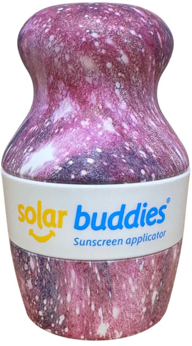 Solar Buddies Galaxy - Zonnebrandcrème Applicator - Herbruikbare roll-on sponsapplicator voor zonnebrandcrème, zonnebrand en lotion voor kinderen, volwassenen en gezinnen - Zonnebrand - Zonnebrandroller