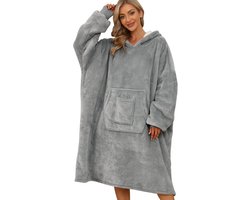 UMIPUBO Hoodiedeken voor dames, zachte warme capuchontrui, hoodie, sweatshirt, oversized deken met capuchon, oversized, Oodie dekentrui