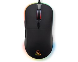 The G-Lab – Kult Cobalt - Wired USB Gaming Mouse - Ultra responsive sensor up to 12800 dpi, comfortable and light, 6 keys, RGB adjustable - 100% customizable gaming mouse - PC/PS4/PS5 - New
