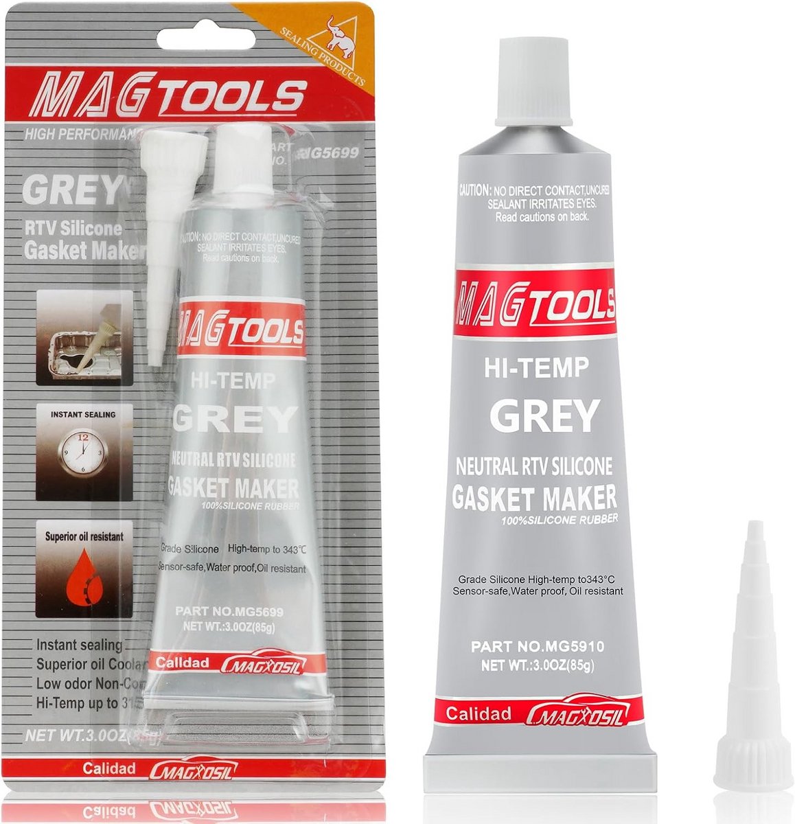 Hoge Temperatuur RTV Siliconen Afdichtmiddel voor Auto Reparatie - 85 ml