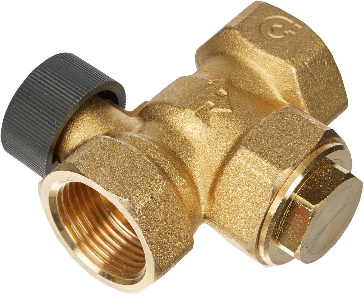 Afvoerklep 1 inch - Wit Verwarmingsventiel