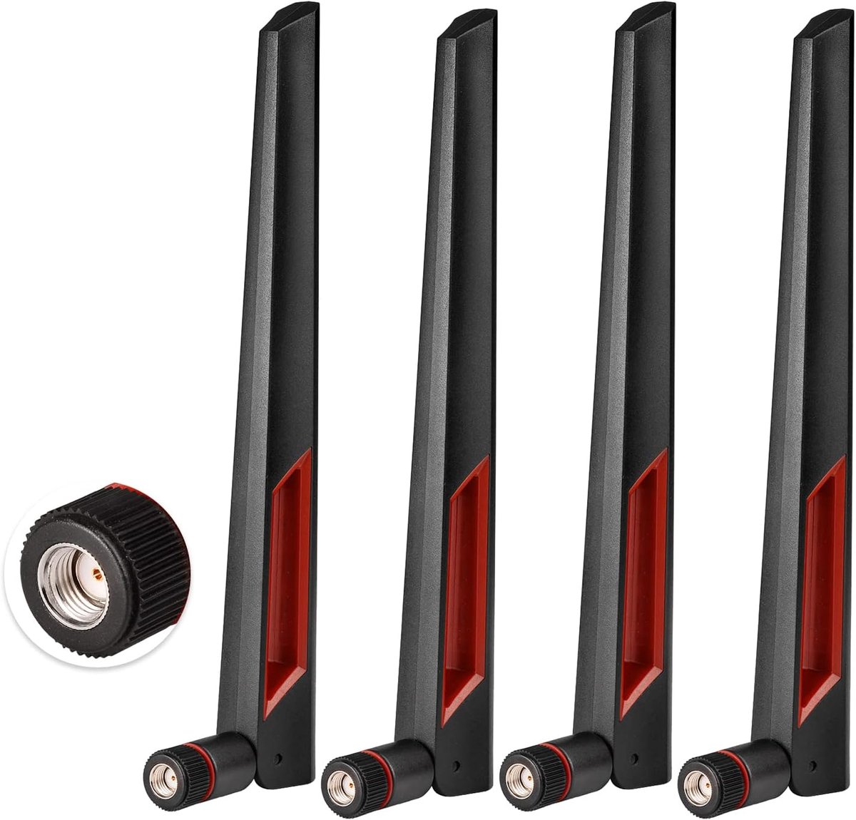 WLAN-antenne Dual-Band 2,4 GHz, 5 GHz en 5,8 GHz - 8 dBi Omnidirectioneel