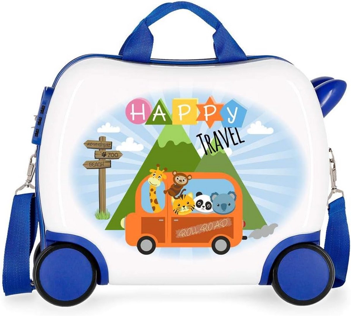Happy Kinderkoffer 41 cm - Ideale Kinderbagage voor Reizen