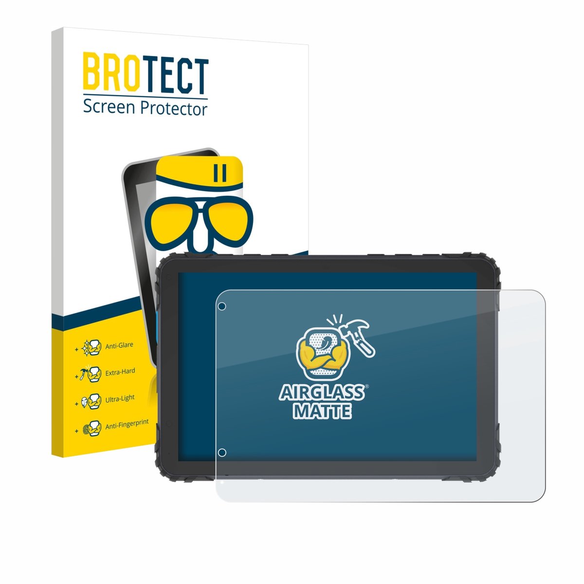 BROTECT - Screenprotector voor DMD T880X 8" - Folie Beschermfolie Beschermglas matte