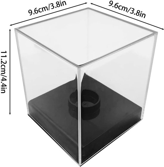 Transparante Acryl Display Box voor Baseball en Golfbal van Merkloos — afbeelding 3
