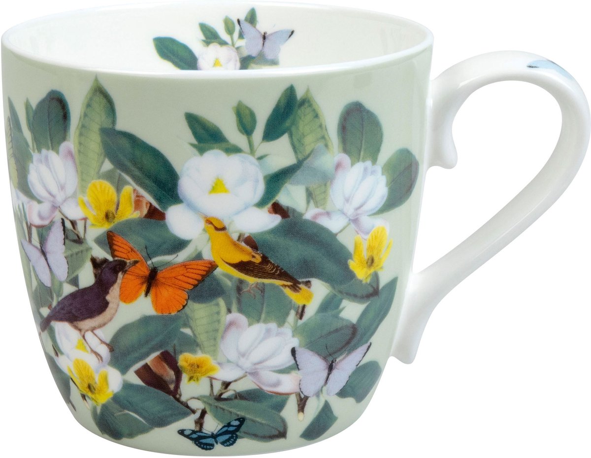 Könitz Mok Magnolia Bloom - Binny Talib, beker, koffiemok, bone china, 425 ml, 11 2 057 2740