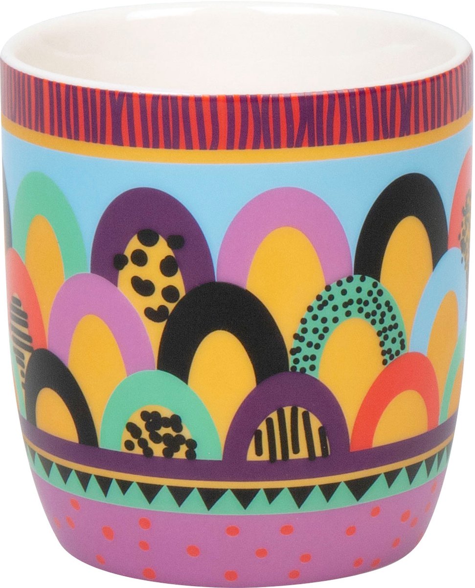 Könitz mok Exotic summer - helder, beker, bone china, 200 ml, 11 7 268 2742