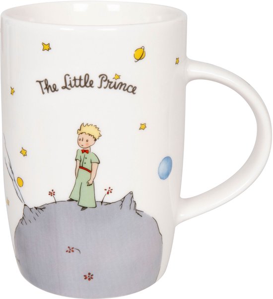 Könitz mok The Little Prince Sterren, Engels, beker, koffiemok, Nieuw Beenderporselein, kleurrijk, 540 ml, 11 7 269 1364
