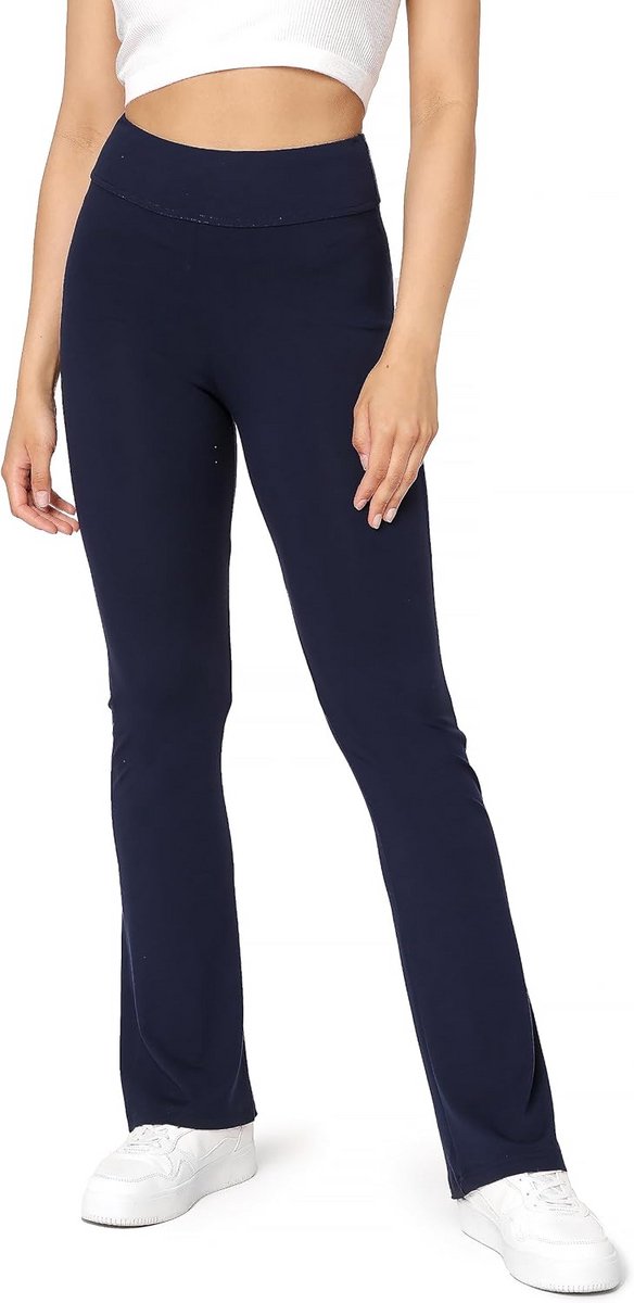 Dames Yoga Broek Dunne Sweatbroek Wijde Pijpen Comfortabel Viscose