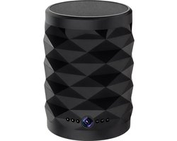 Caméra Mini WiFi HD 1080P avec Haut-parleur Bluetooth – Appareil Photo Uniquement – Caméra de Surveillance Home Security avec Interphone Bidirectionnel, Vision Nocturne et Éclairage LED Coloré pour Utilisation Intérieure
