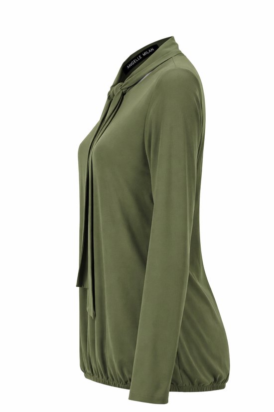 Angelle Milan - Vêtements de voyage pour femmes - Chemisier militaire avec cordon - Respirant - Infroissable - Robe durable - En 5 tailles - Taille M