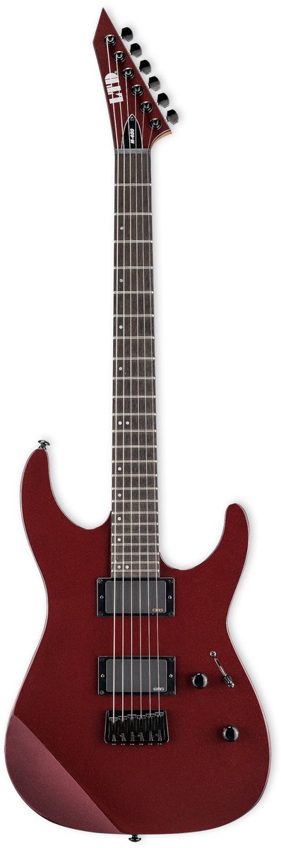 ESP LTD M-400HT Scarlet Metallic elektrische gitaar
