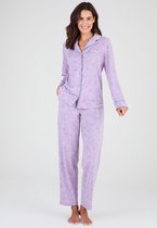 Damart - Pyjama en jersey à boutons - Femmes - Violet - 42-44 (M)