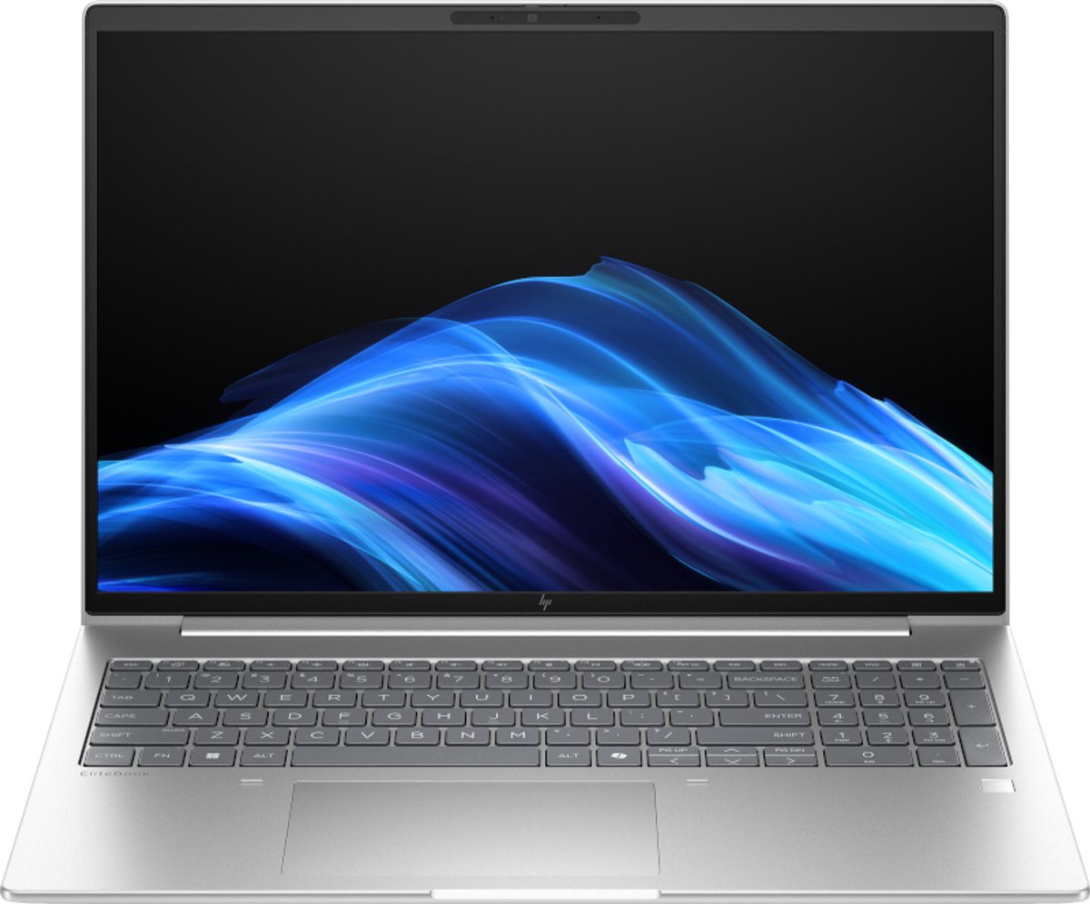 HP EliteBook 6 G1iR 16 Intel Core 5 120U Laptop 40,6 cm (16") WUXGA 16 GB DDR5-SDRAM 512 GB SSD Wi-Fi 6E (802.11ax) Windows 11 Pro Zilver