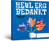 Tony's Chocolonely - Heul erg bedankt - Bedankt - Chocolade Cadeautje - Geschenkset met 2 Smaakvolle Chocolade Kadootjes - Melk Chocolade en Melk Karamel Zeezout - 360 Gram