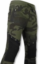 Camouflage Broek - Casual Joggingbroek - Camouflage Biker - Khaki