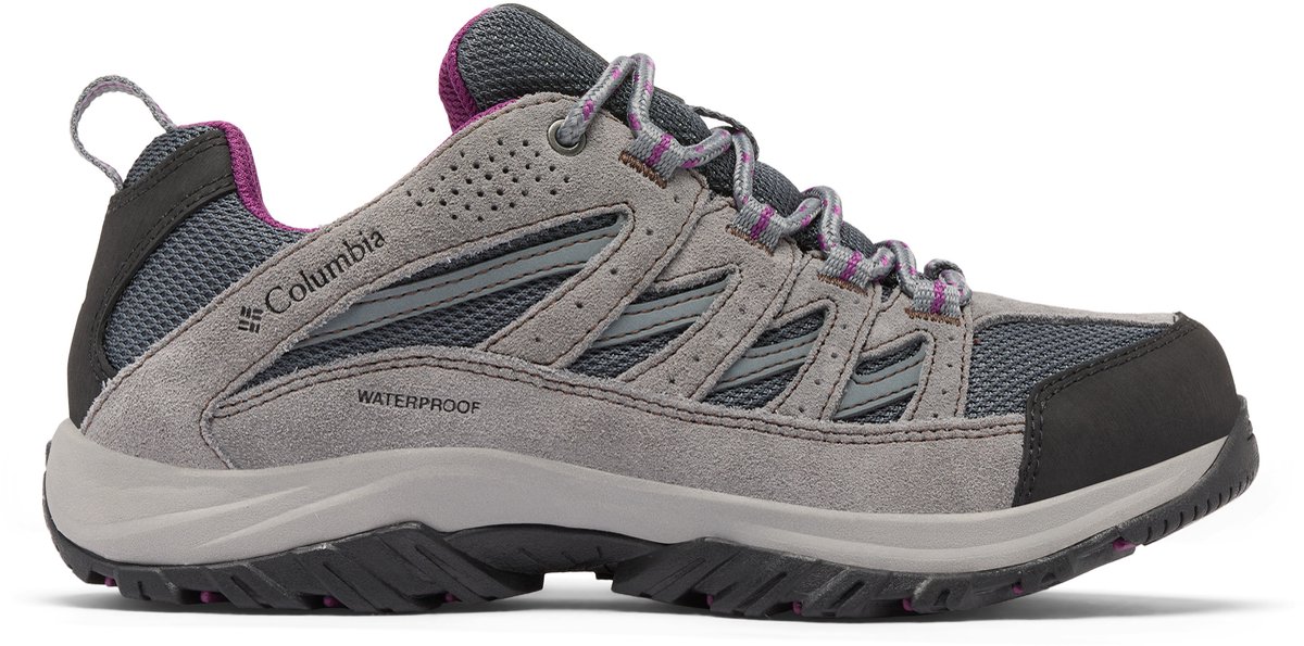 Columbia CRESTWOOD™ WATERPROOF Dames Wandelschoenen Graphite Graphite, Wild Iris