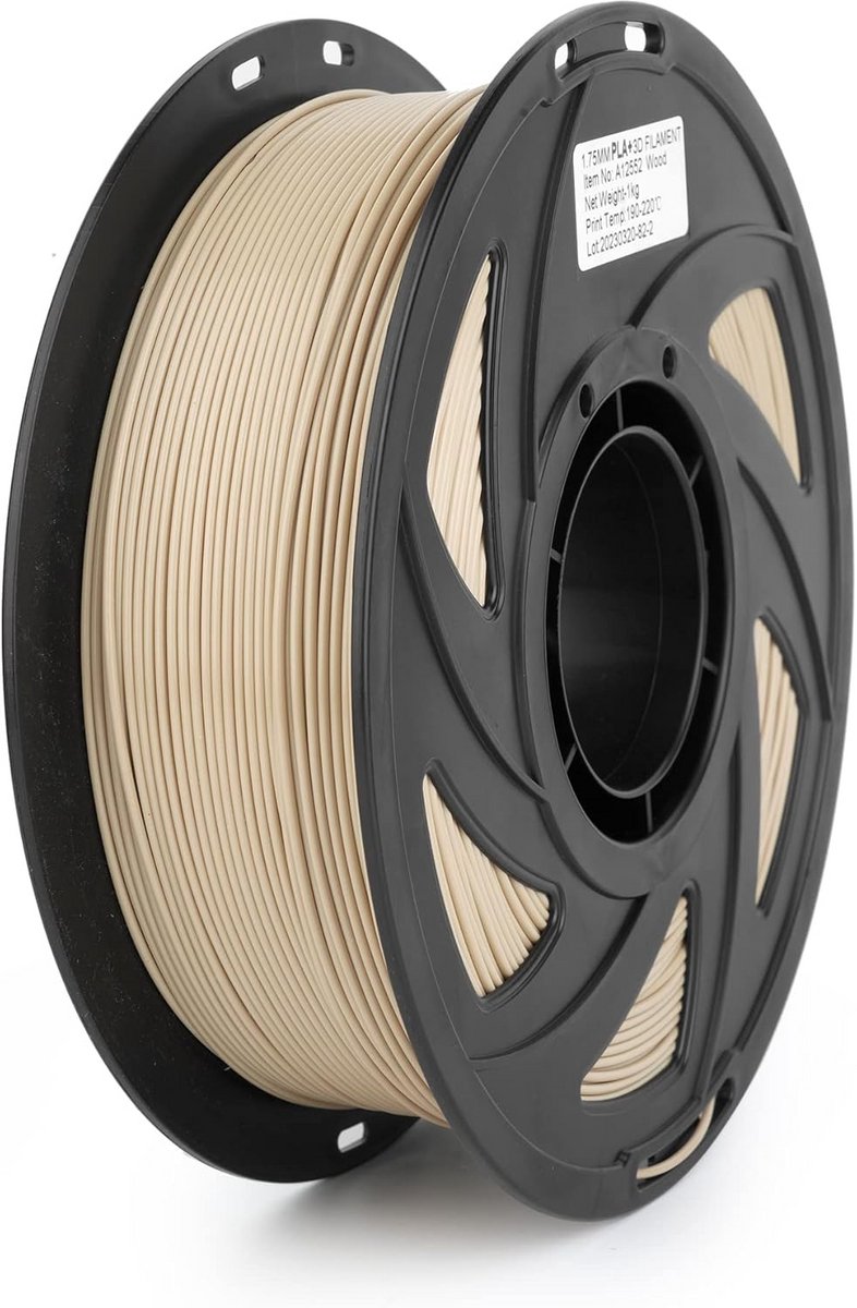 1.75mm PLA 3D Printer Filament Hout Kleur 1KG - Biologisch Afbreekbaar