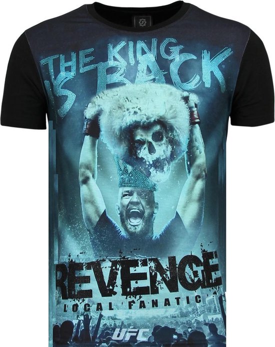 T-shirt fanatique local Conor Mcgregor - Thenotoriousmma - T-shirt noir Conor Mcgregor - Thenotoriousmma - T-shirt homme noir taille XL