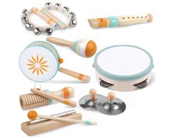 8-delige Set Baby-muziekinstrumenten