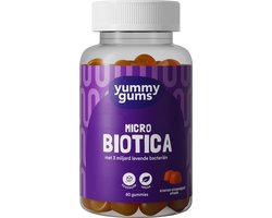 Yummygums • Micro Biotica gummies • Suikerarm • 60 gummies - 60 stuks