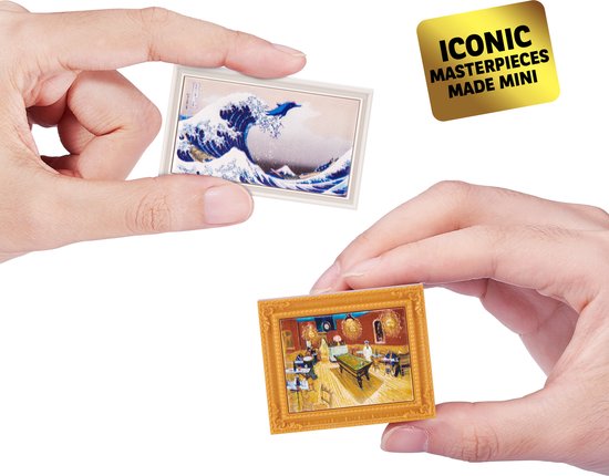 Mini Brands Create Mini Masterpieces – Série 1, Capsule 2 Packs – Chefs-d’œuvre Miniatures à Collectionner Dès 3 Ans