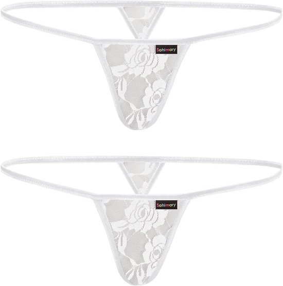 String Herren Transparente Slip Transparenter Tanga für Herren dünnes