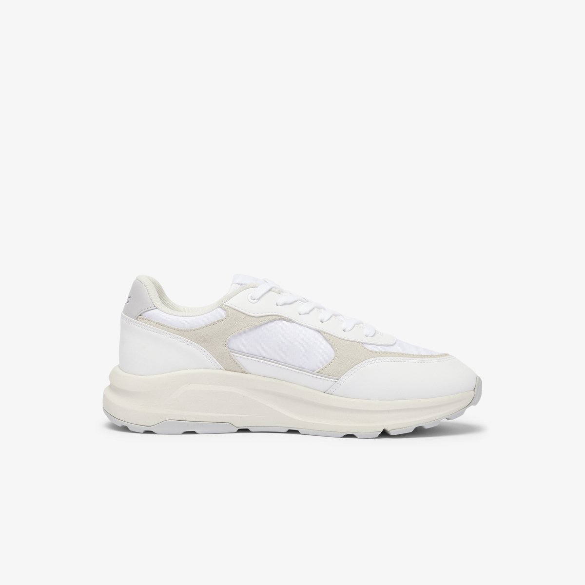 Lacoste RUN SET 225 1 QSP SMA WHT/OFF WHT Heren Sneakers -off Wit